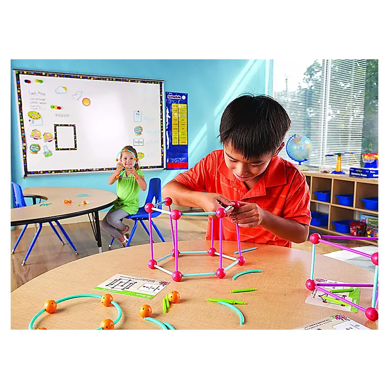 Set constructie - Forme 3D Learning Resources 10 ani [10]