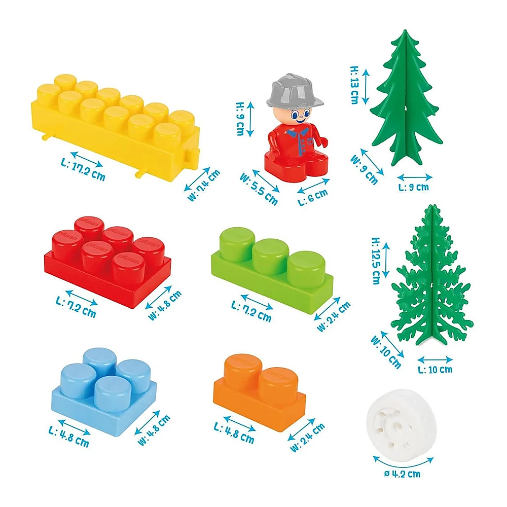 Set constructie Pilsan Master Blocks 260 piese [1]