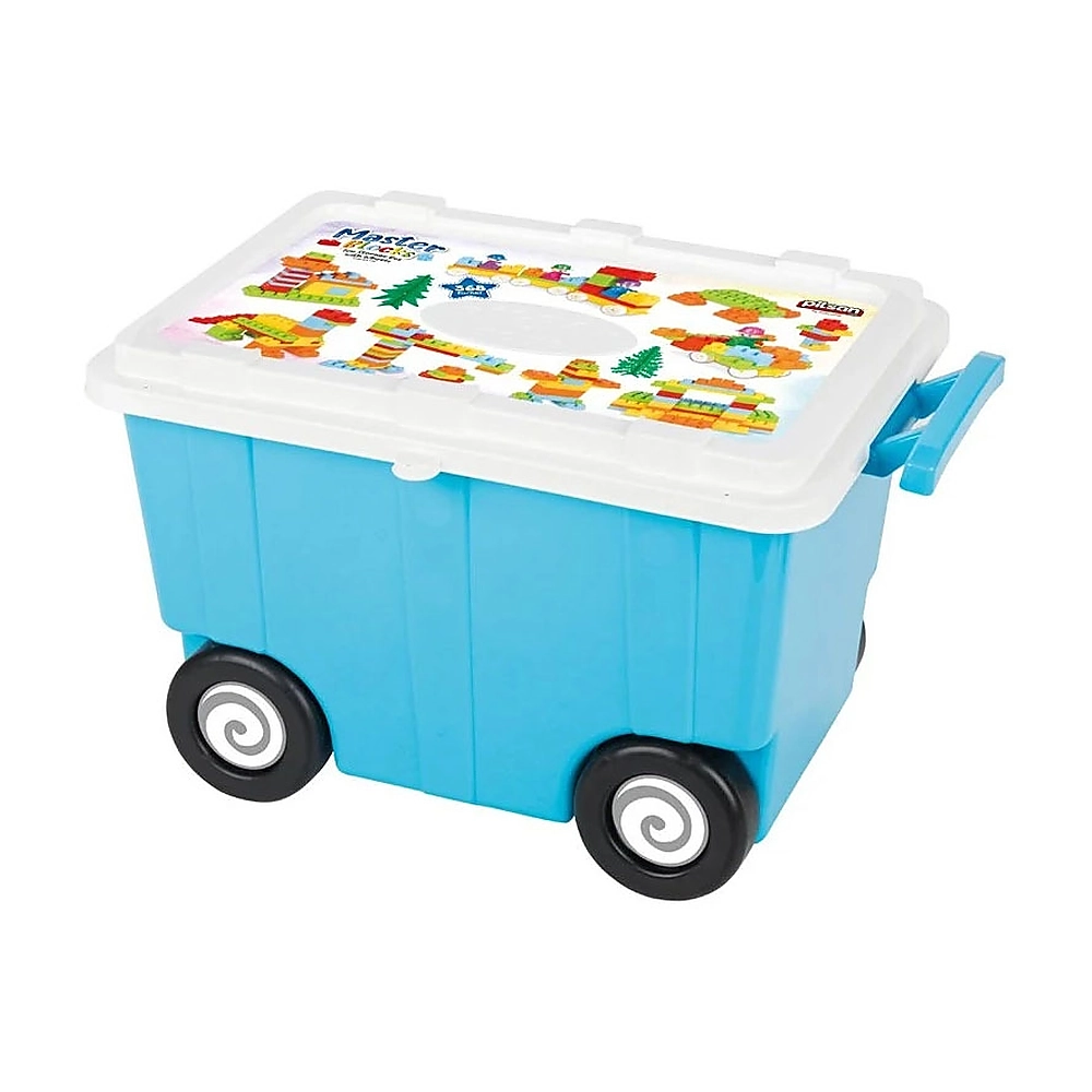 Jucarii - Set constructie Pilsan Master Blocks in Chest 368 piese