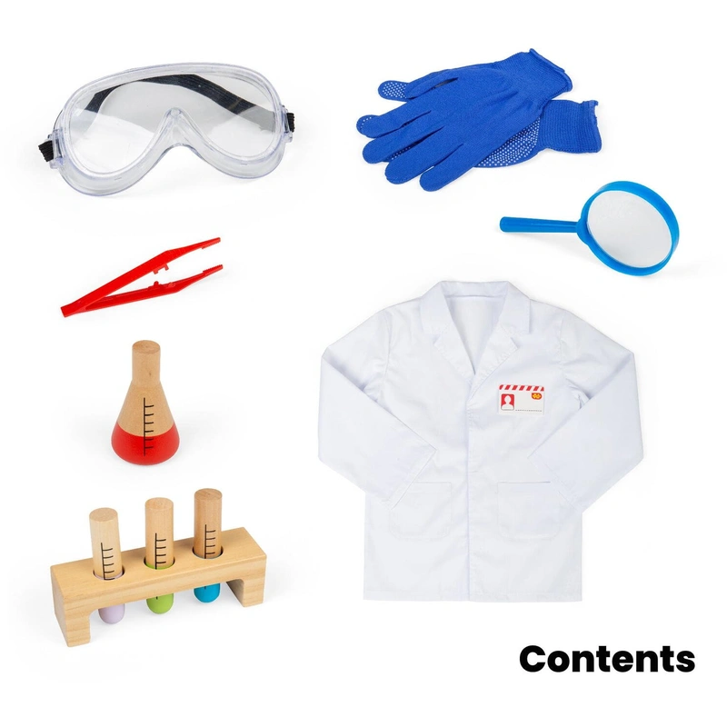 Set costum si accesorii de laborator pentru copii (3 ani+) [4]