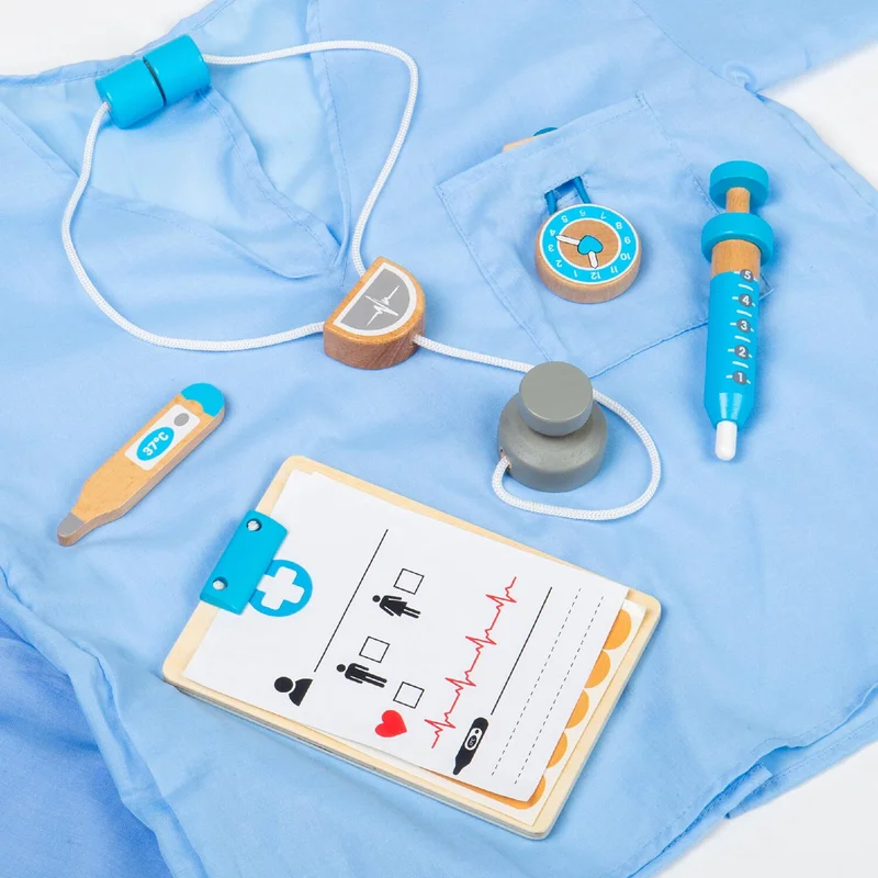 Set costum si accesorii doctor pentru copii (3-5 ani) [2]
