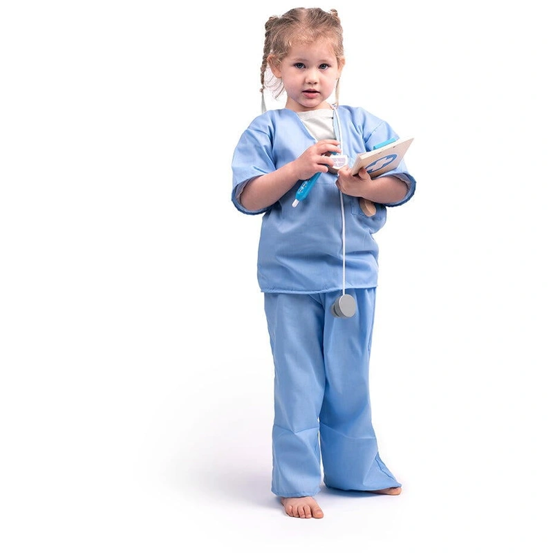 Costume carnaval copii - Set costum si accesorii doctor pentru copii (3-5 ani)