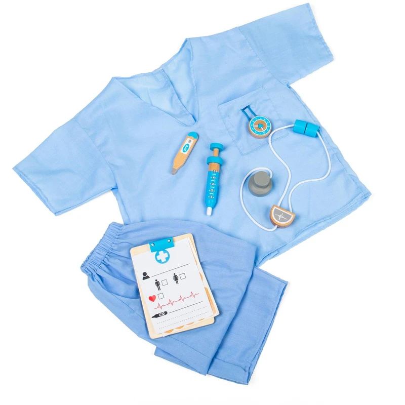 Set costum si accesorii doctor pentru copii (3-5 ani) [1]
