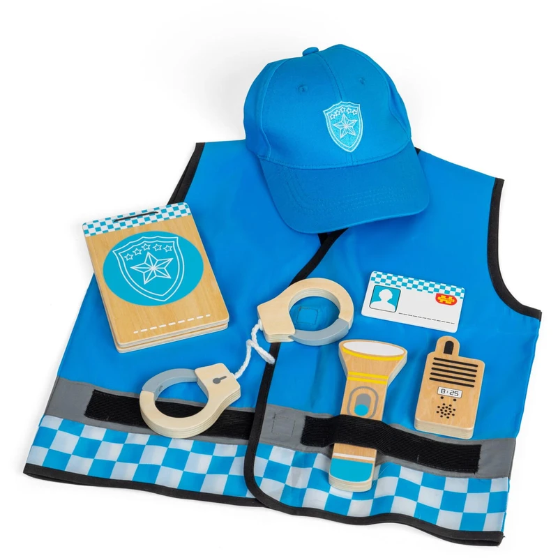 Set costum si accesorii politist pentru copii (3-5 ani) [3]