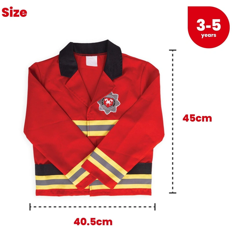 Set costum si accesorii pompier pentru copii (3-5 ani) [2]