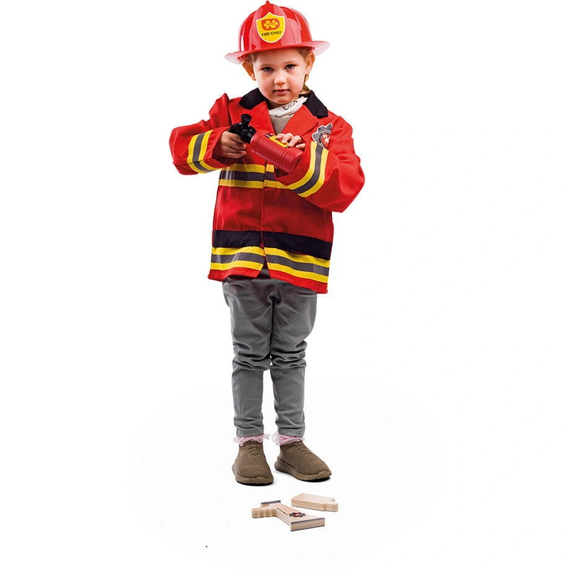 Set costum si accesorii pompier pentru copii (3-5 ani) [4]