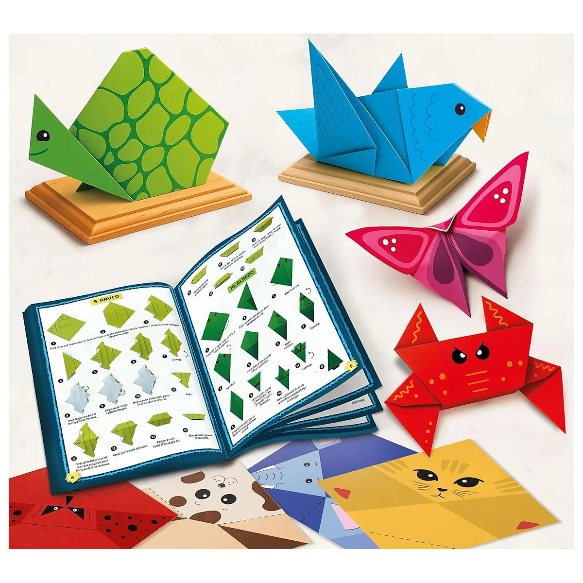 Jocuri si creativitate - Set creativ KIDS ART - Origami LISCIANI 7 ani +