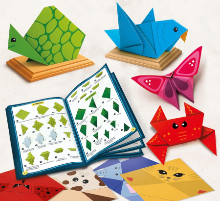 Jocuri si creativitate - Set creativ KIDS ART - Origami