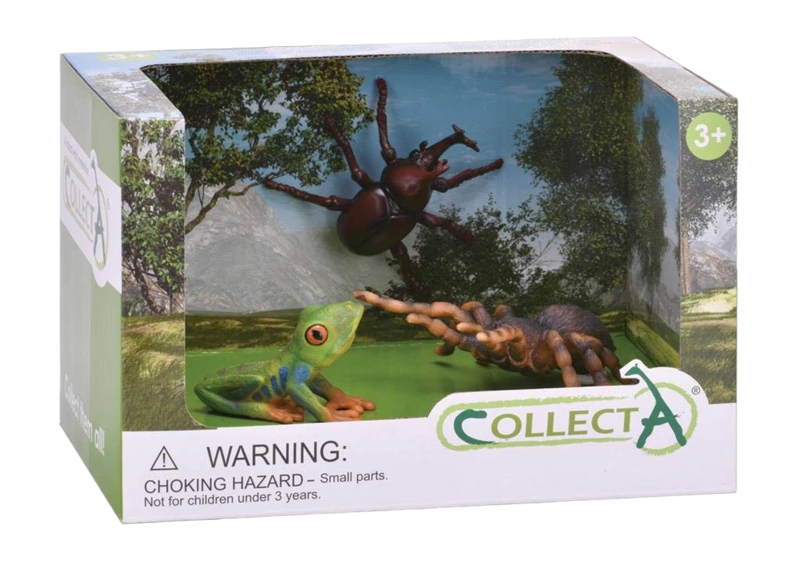 Jucarii - Set De 3 Figurine Nevertebrate Pictate Manual
