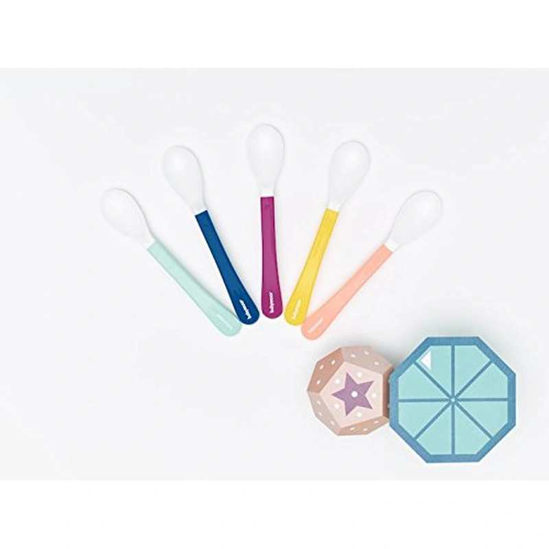 Set de 5 lingurite multicolore - Babymoov [4]