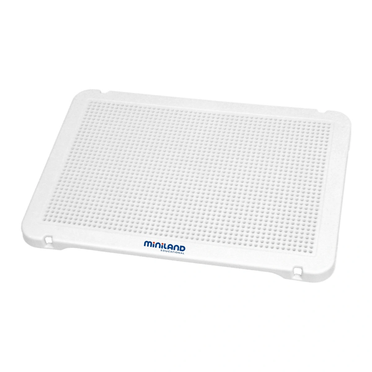 Mozaic - Set de 6 tablite albe pentru mozaic Miniland