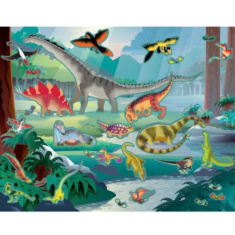 Set de abtibilduri reutilizabile Lumea Preistorica Melissa and Doug [1]