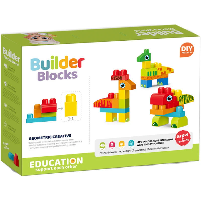 Set de constructie STEAM - Dinozauri haiosi (31 piese) [2]
