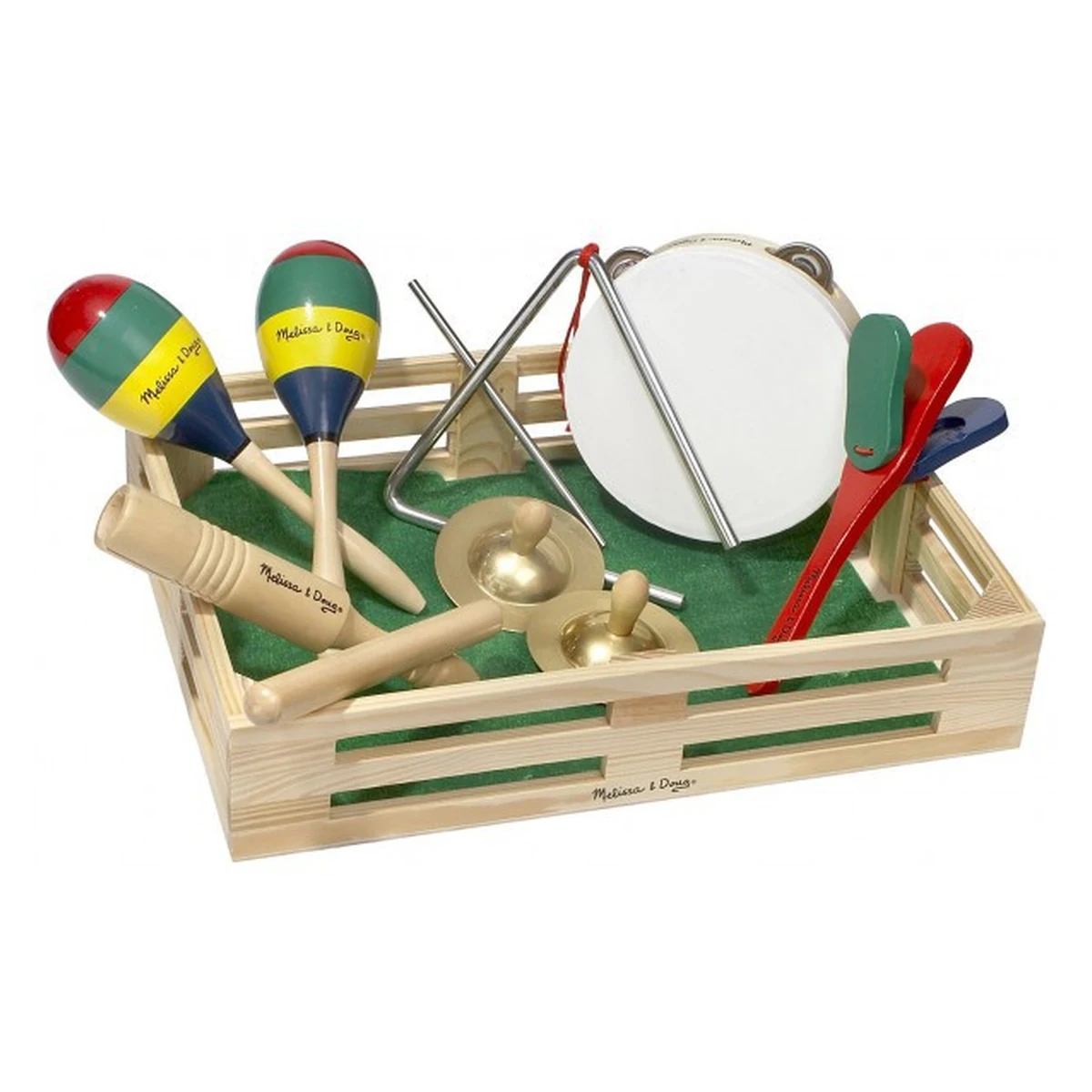 Instrumente muzicale - Set de instrumente muzicale din lemn