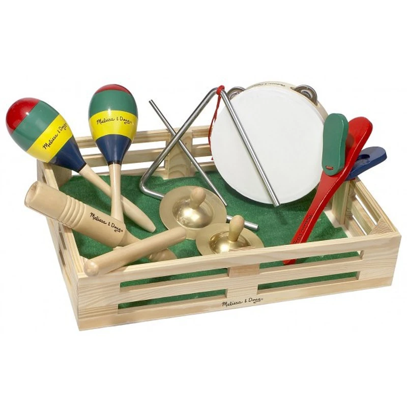 Instrumente muzicale - Set de instrumente muzicale din lemn