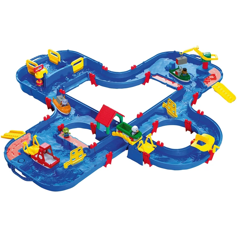 Jucarii exterior - Set de joaca cu apa AquaPlay AquaPlay'nGo Waterway