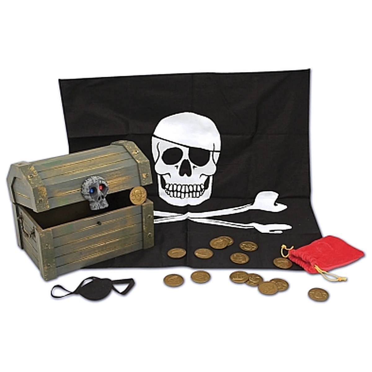 Jucarii - Set de joaca Cufarul piratilor Melissa and Doug
