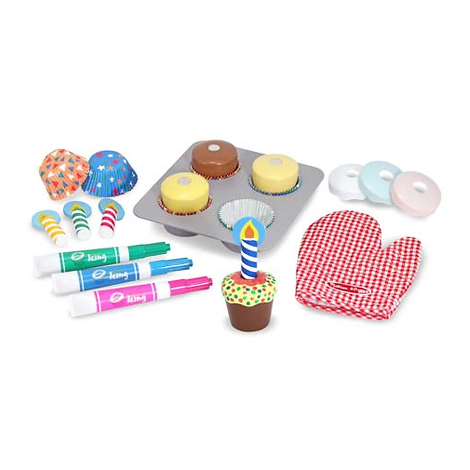 Accesorii pentru bucatarie - Set de joaca Decoreaza briosele Melissa and Doug