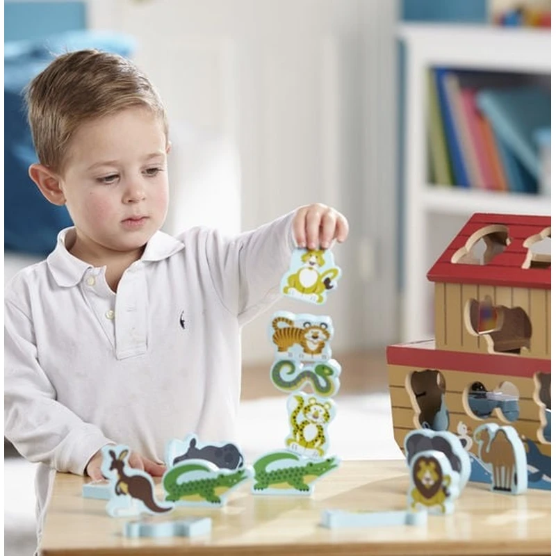 Set de joaca din lemn Arca lui Noe Melissa and Doug [1]