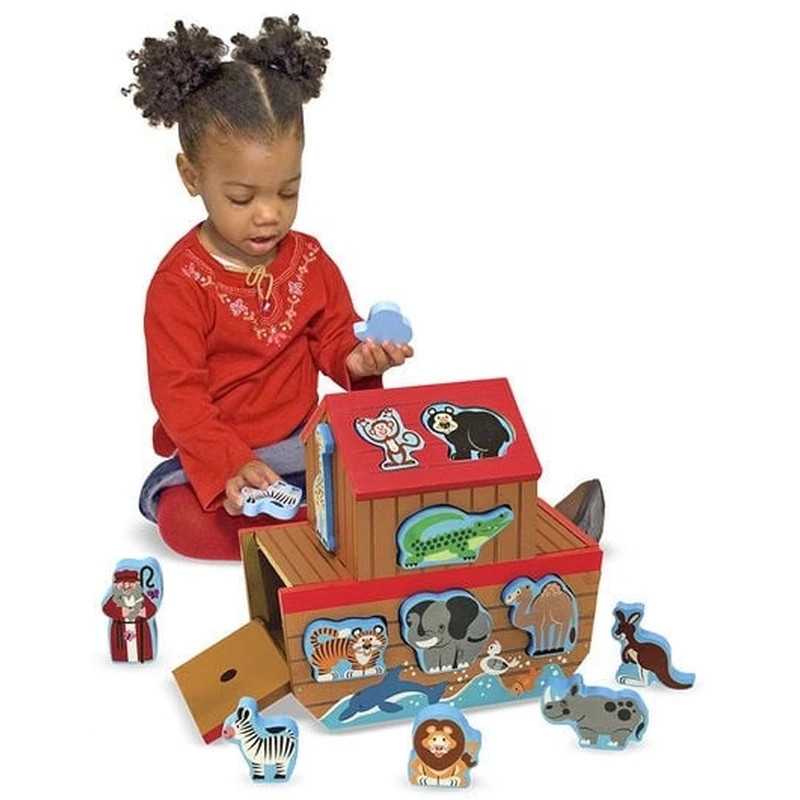 Set de joaca din lemn Arca lui Noe Melissa and Doug [2]