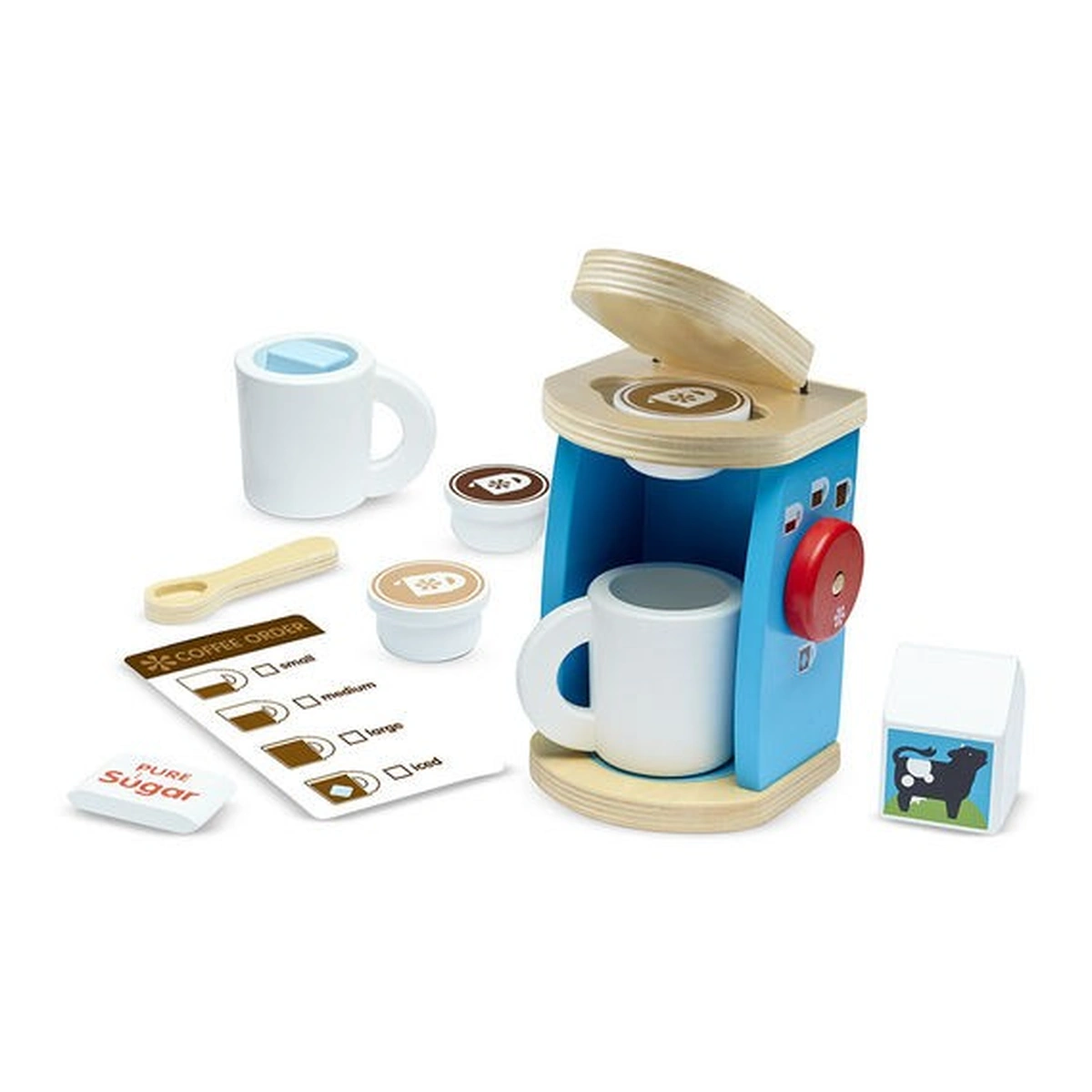 Bucatarii si supermarket - Set de joaca Espressor Melissa and Doug