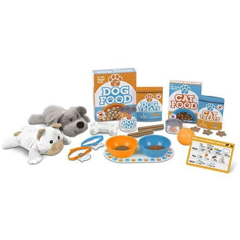 Jucarii de rol - Set de joaca Ingrijeste prietenii cu codita - Melissa and Doug