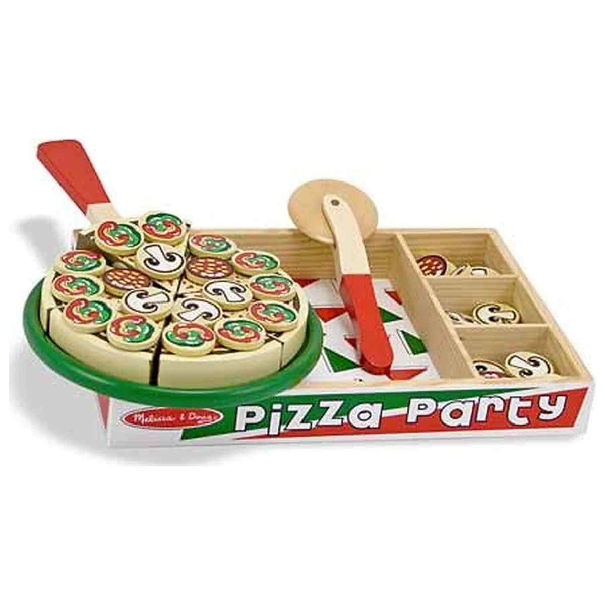 Jucarii - Set de joaca Pizza Party Melissa and Doug 3 ani +