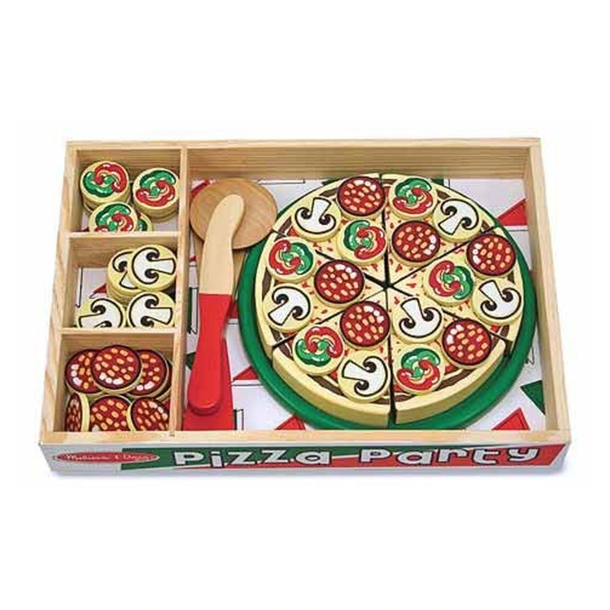 Jucarii - Set de joaca Pizza Party Melissa and Doug