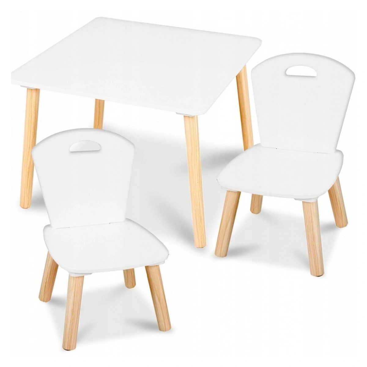 Decoratiuni si mobila - Set de masa cu doua scaune pentru copii Ricokids