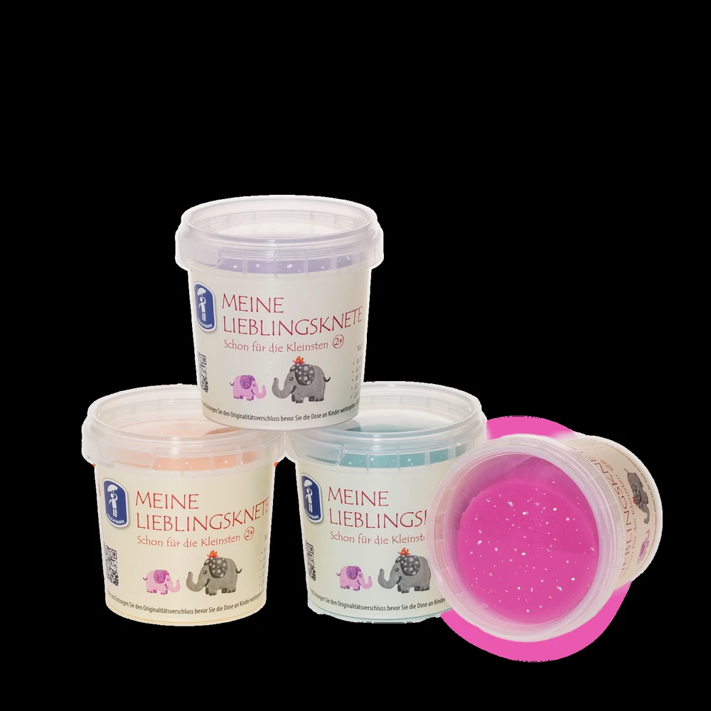 Set modelaj FEUCHTMANN cu sclipici BIO 2 ani+ [1]