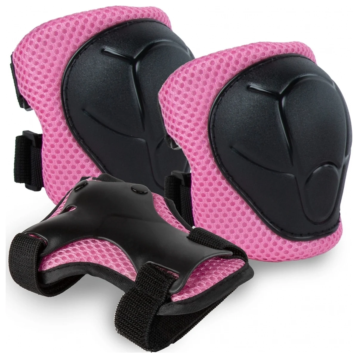 In siguranta - Set de protectie , cotiere si genunchiere, marimea S, Kidwell TRIX - Pink