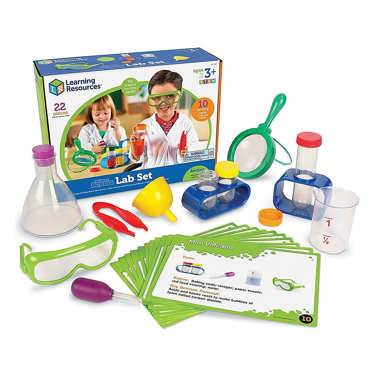 Jucarii educative - Set de stiinta primar Learning Resources 8 ani