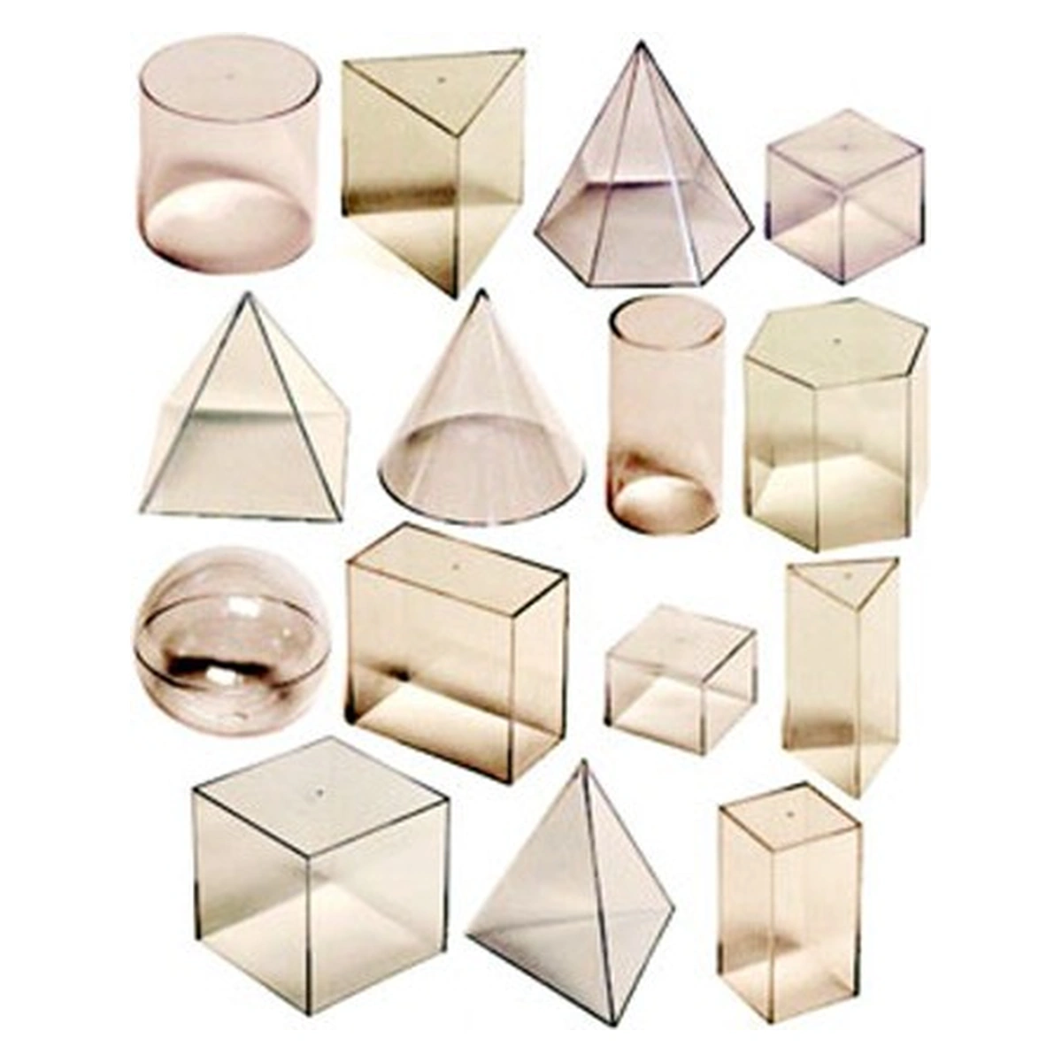 Jucarii educative - Set didactic corpuri geometrice Miniland 15 piese