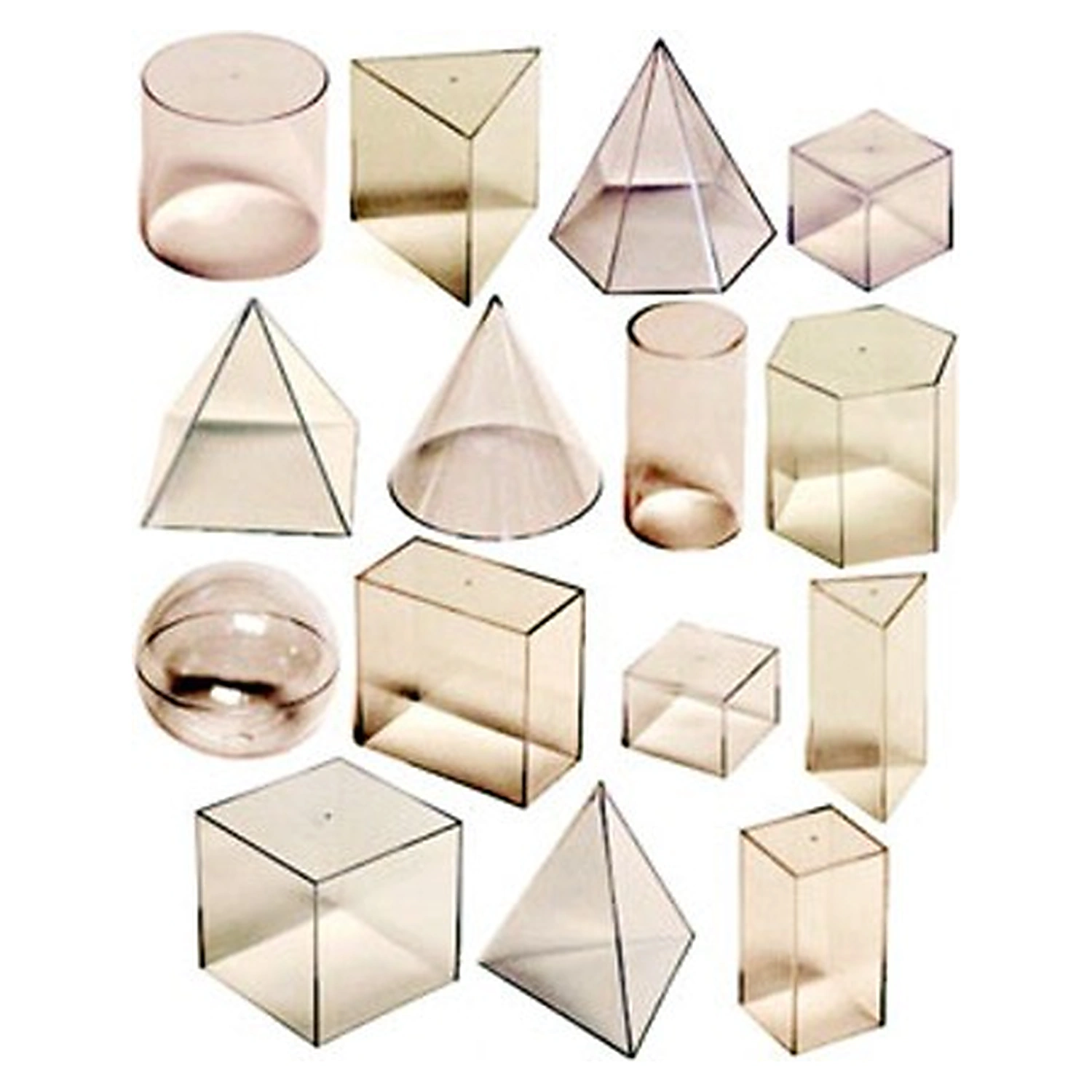 Jucarii educative - Set didactic corpuri geometrice Miniland 15 piese