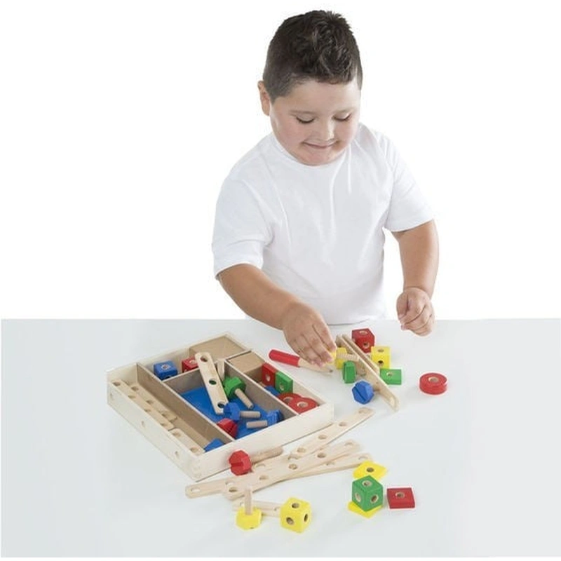 Set din lemn de construit cu suruburi [4]