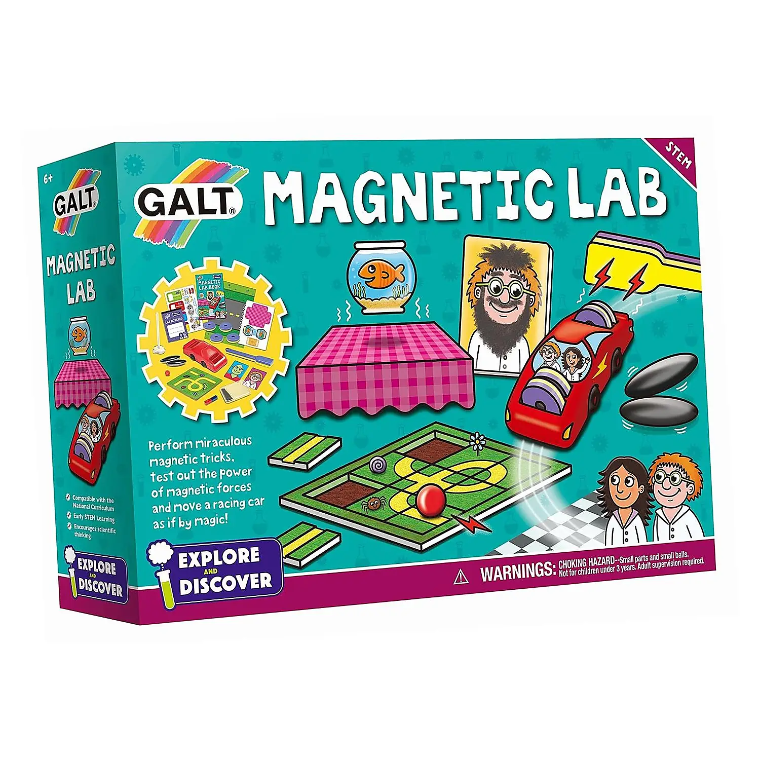 Jucarii educative - Set experimente - Magnetic Lab