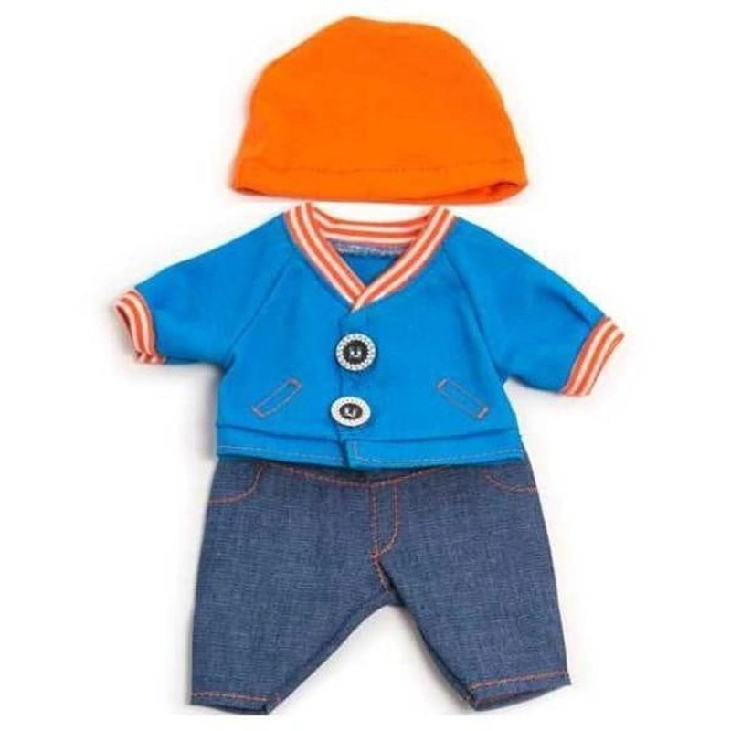 Hainute si accesorii pentru papusi - Set imbracaminte Jeans pentru papusi 21 cm