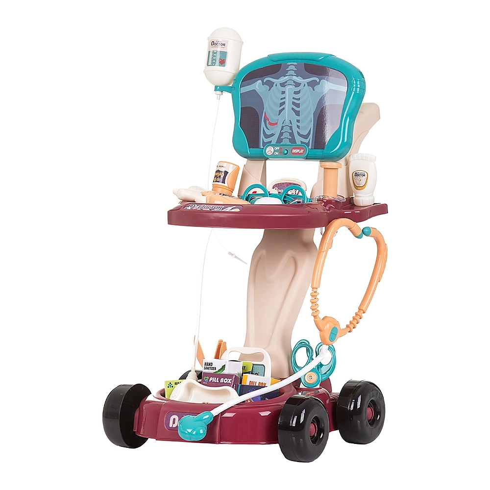 La doctor - Set jucarie Chipolino Doctor cu lumini si 29 accesorii