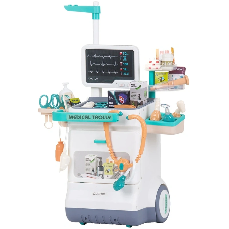 La doctor - Set jucarie Chipolino Doctor cu lumini, sunete si 26 accesorii