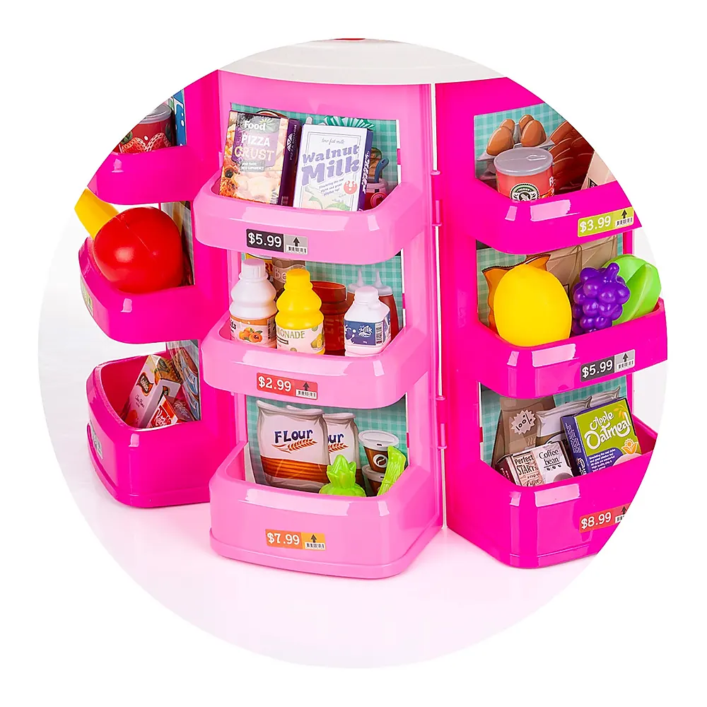 Set jucarie Chipolino Supermarket 78 cm cu lumini, sunete si 76 accesorii [8]