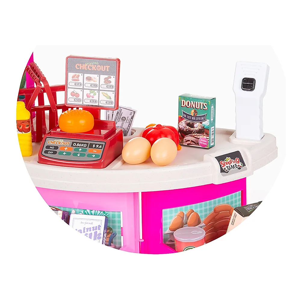 Set jucarie Chipolino Supermarket 78 cm cu lumini, sunete si 76 accesorii [9]