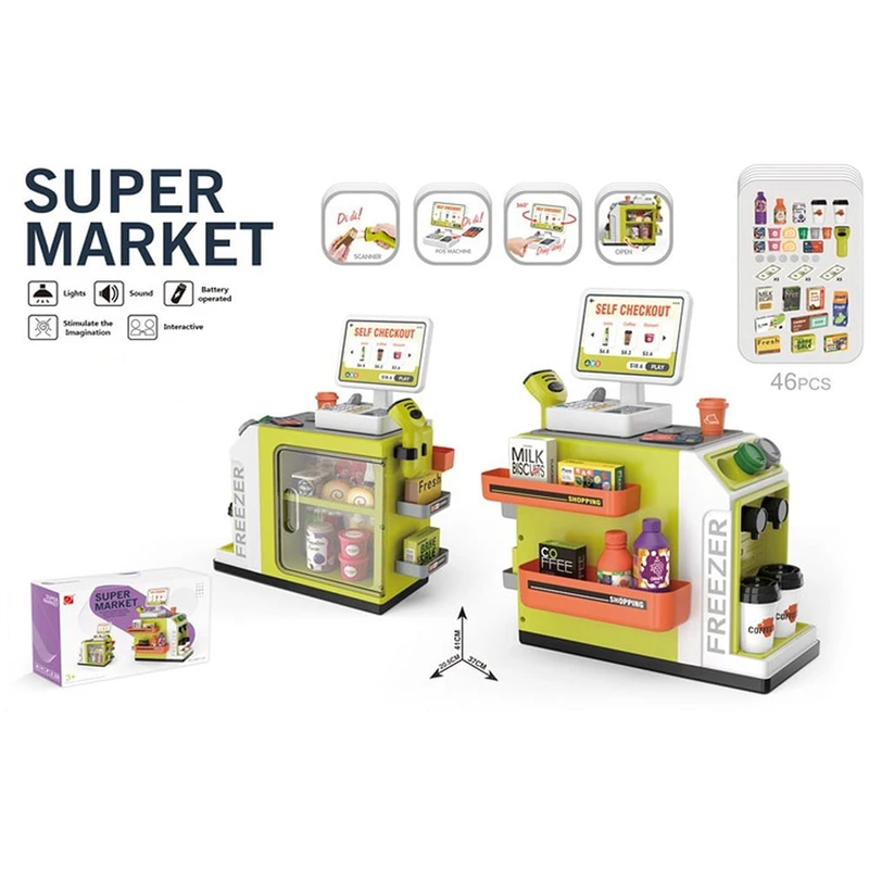 Set jucarie Chipolino Supermarket cu lumini, sunete si 46 accesorii [5]