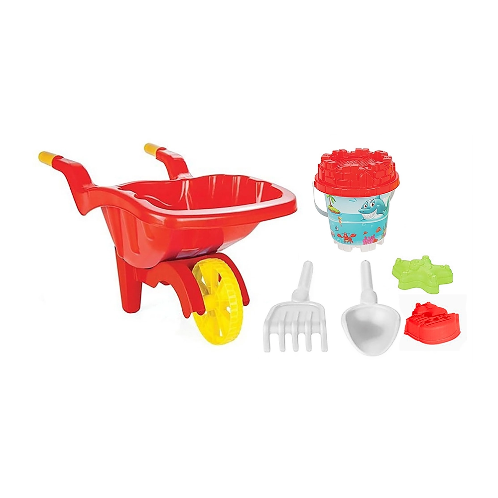 Jucarii de apa si nisip - Set jucarii nisip Pilsan Roaba Jumbo cu accesorii