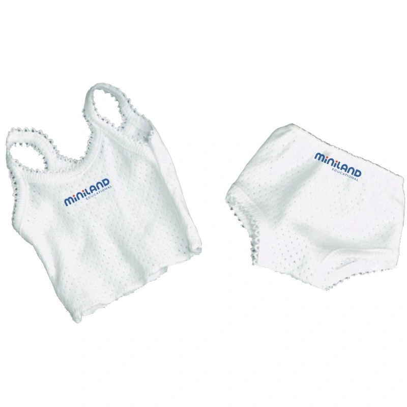 Hainute si accesorii pentru papusi - Set lenjerie intima papusi 32 cm Miniland