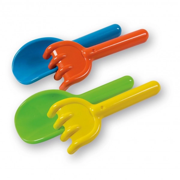 Jucarii de apa si nisip - Set lopata si grebla 18 cm Baby Ciprus Androni Giocattoli