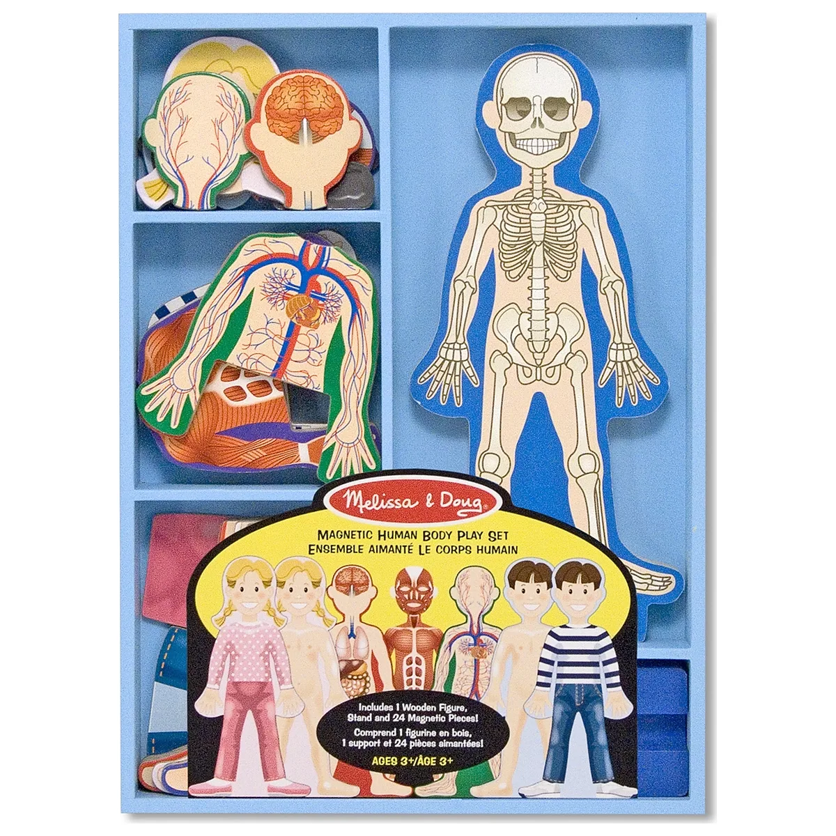 Jucarii - Set magnetic Corpul Uman Melissa and Doug