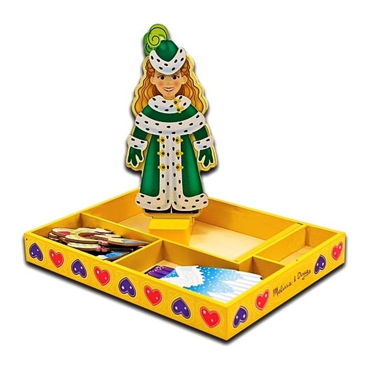 Jucarii - Set magnetic Sa imbracam printesa Elisa Melissa and Doug