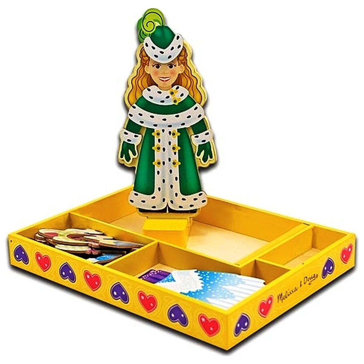 Jucarii - Set magnetic Sa imbracam printesa Elisa Melissa and Doug 3 ani