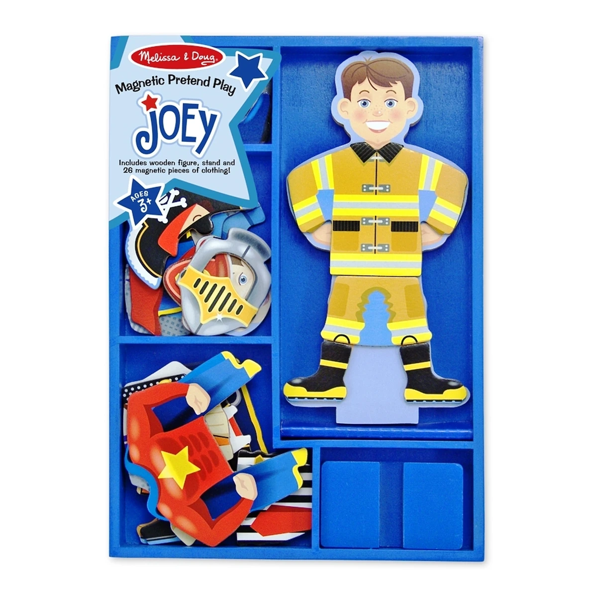 Jucarii - Set magnetic Sa-l imbracam pe Joey Melissa and Doug