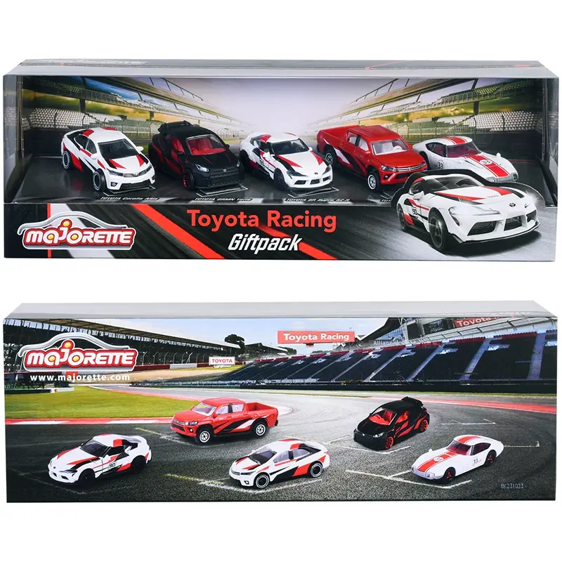 Set Majorette Toyota Racing cu 5 masinute [6]